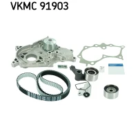 Water pump and timing belt set