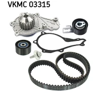 Water pump and timing belt set