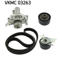 Water pump and timing belt set