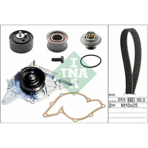 WATER PUMP AND TIMING BELT SET - 0