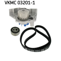 Water pump and timing belt set