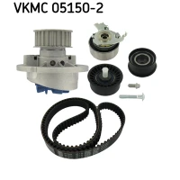 Water pump and timing belt set