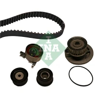 Water pump and timing belt set