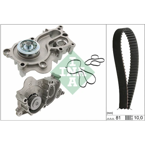 WATER PUMP AND TIMING BELT SET - 0