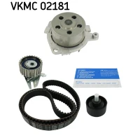 Water pump and timing belt set