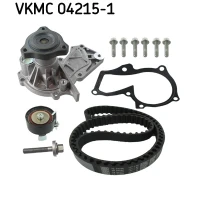 Water pump and timing belt set