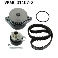 Water pump and timing belt set