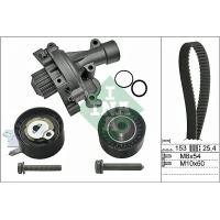 Water pump and timing belt set