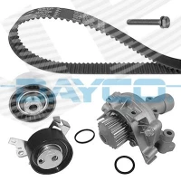 Water pump and timing belt set