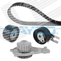 Water pump and timing belt set