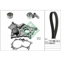 Water pump and timing belt set