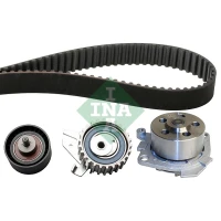 Water pump and timing belt set