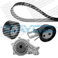 Water pump and timing belt set