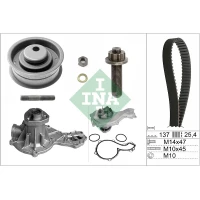 Water pump and timing belt set