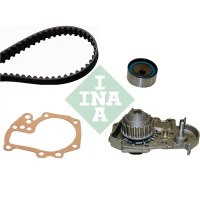 Water pump and timing belt set