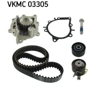 Water pump and timing belt set