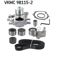 Water pump and timing belt set