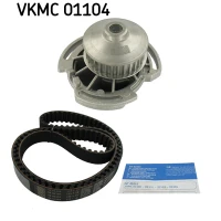 Water pump and timing belt set