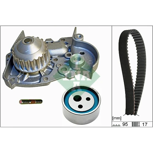 WATER PUMP AND TIMING BELT SET - 0