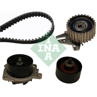 Water pump and timing belt set