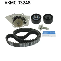 Water pump and timing belt set