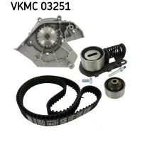 Water pump and timing belt set