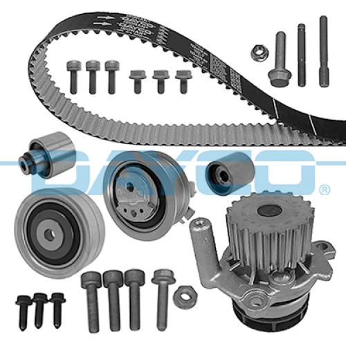 WATER PUMP AND TIMING BELT SET - 0