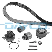 Water pump and timing belt set